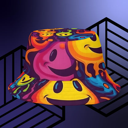 Bio-Smiley Reversible bucket hat
