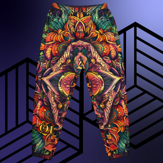 Psychedelic Mandala Unisex track pants
