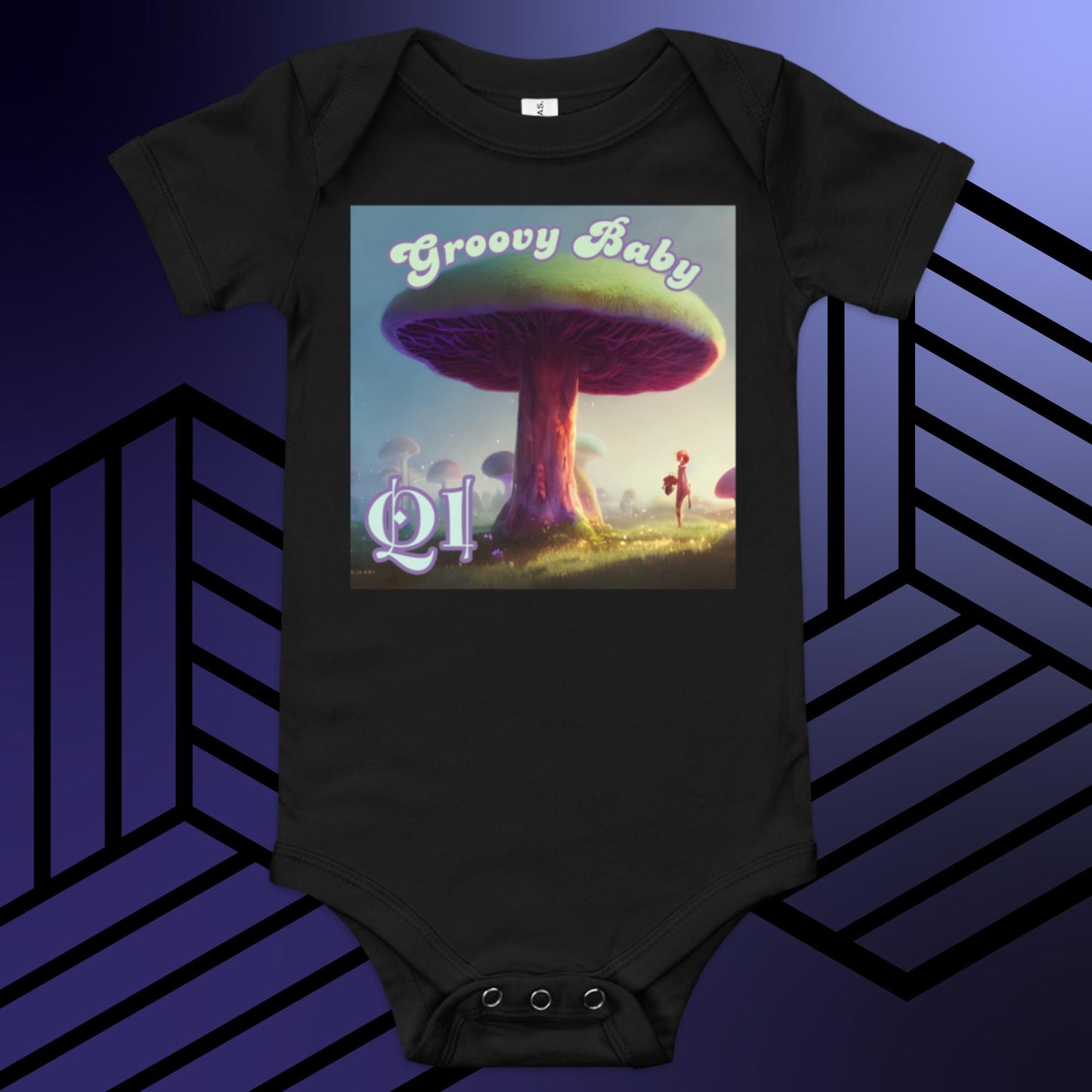 Groovy Baby Baby short sleeve one piece