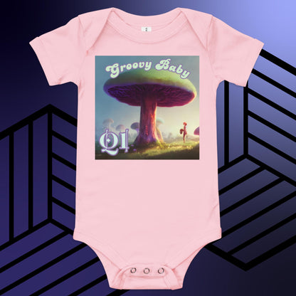 Groovy Baby Baby short sleeve one piece