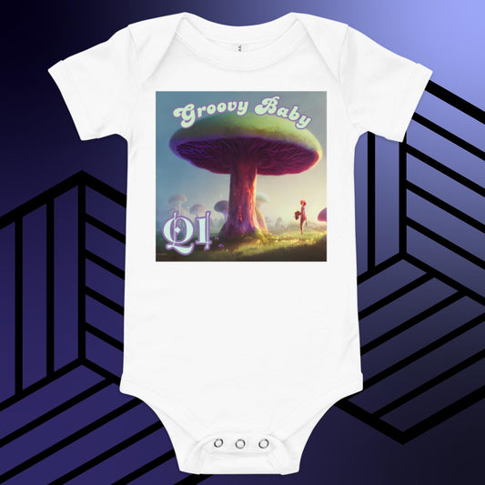 Groovy Baby Baby short sleeve one piece