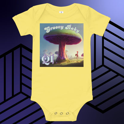 Groovy Baby Baby short sleeve one piece