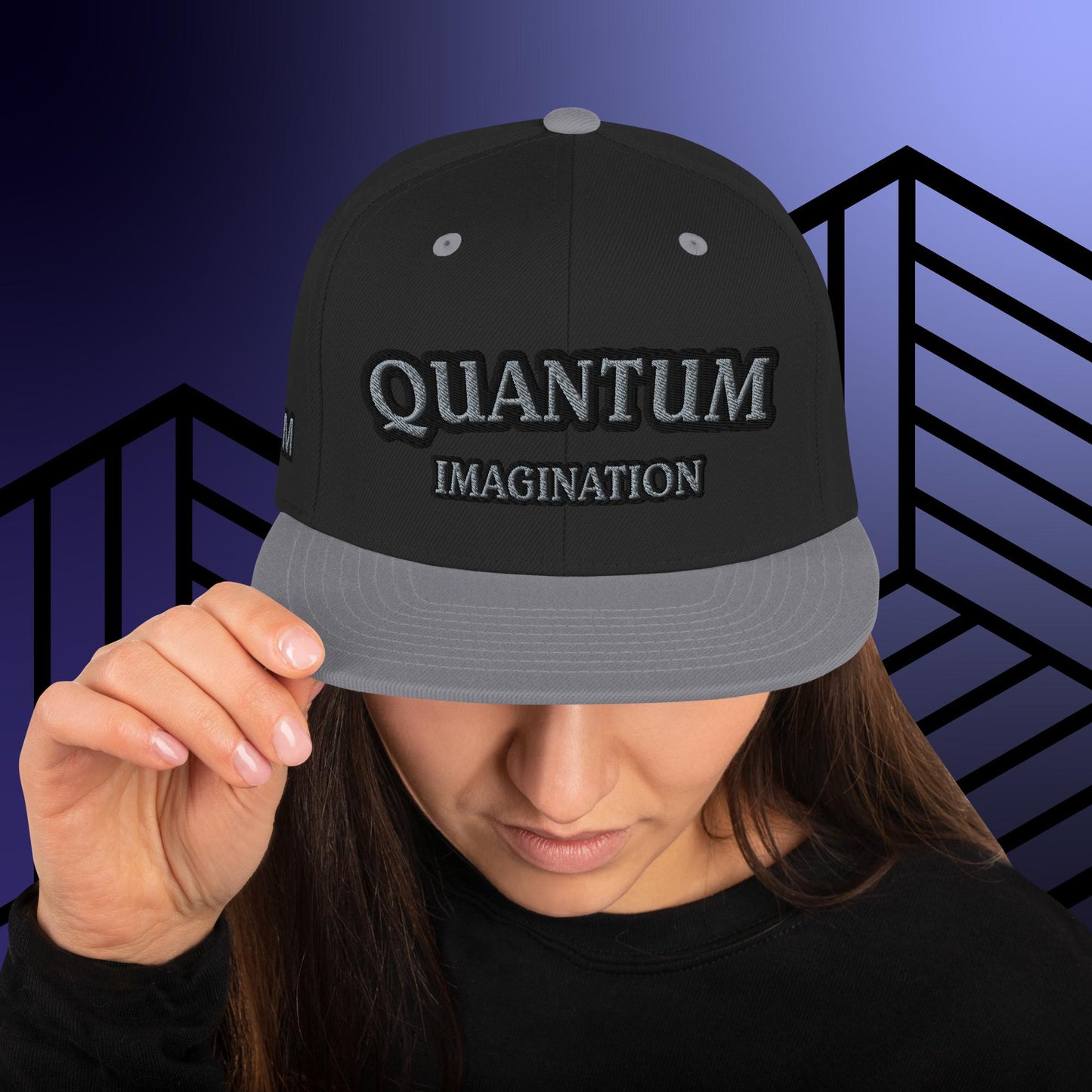 Quantum Imagination Snapback Hat
