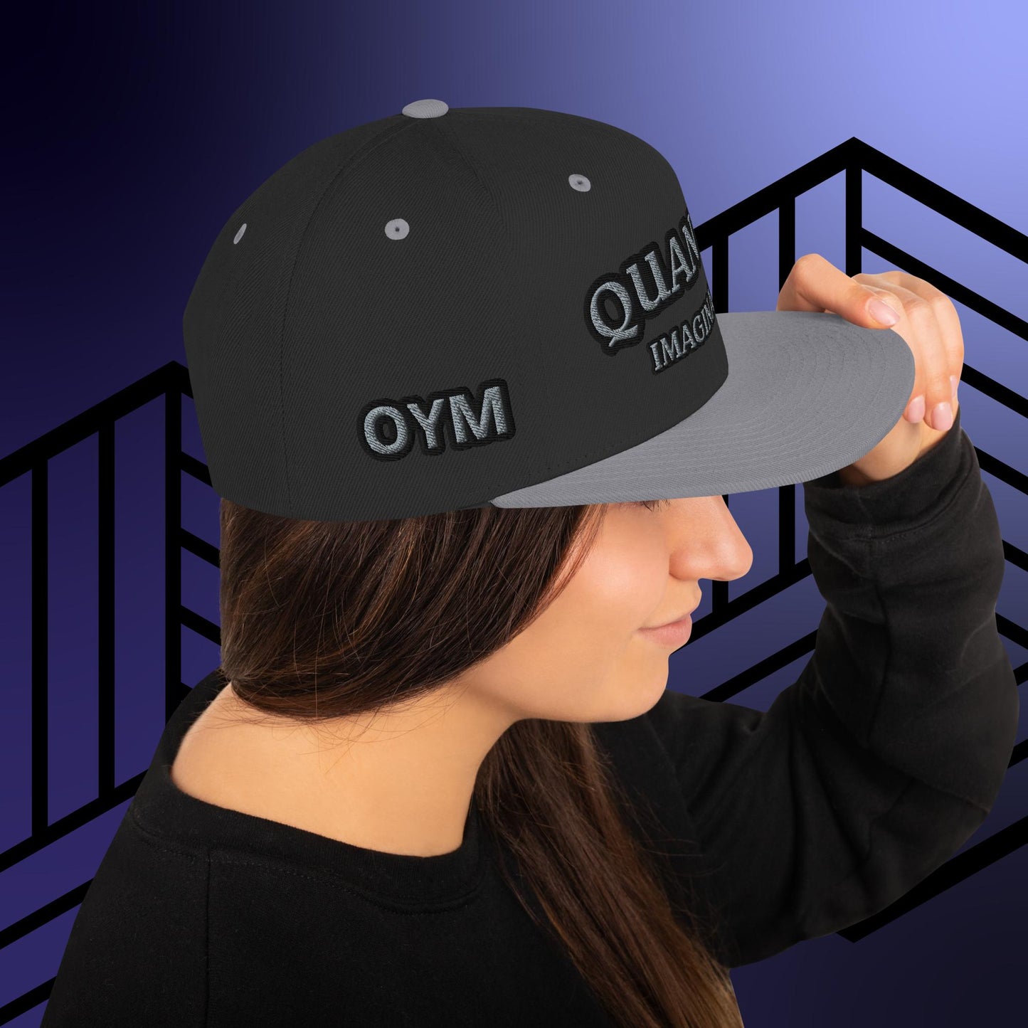 Quantum Imagination Snapback Hat