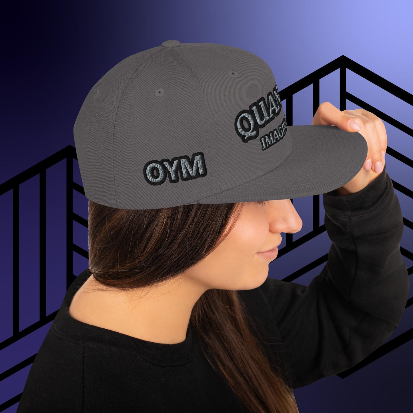 Quantum Imagination Snapback Hat