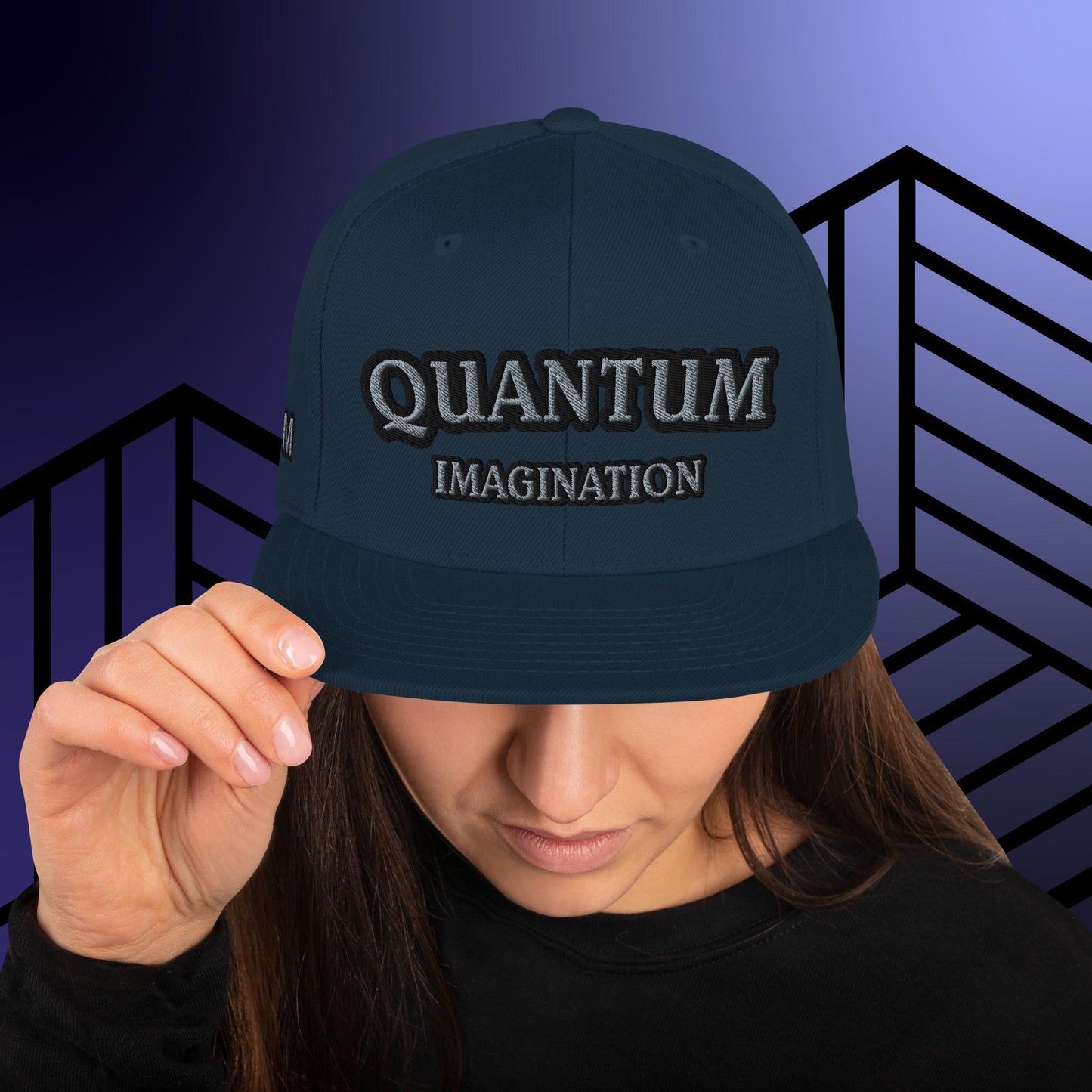 Quantum Imagination Snapback Hat