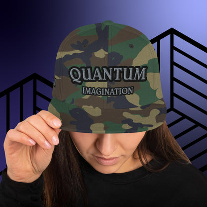 Quantum Imagination Snapback Hat