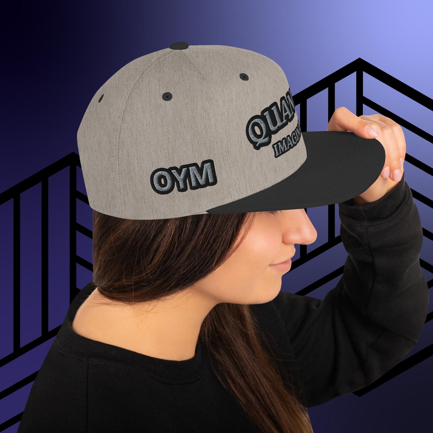 Quantum Imagination Snapback Hat