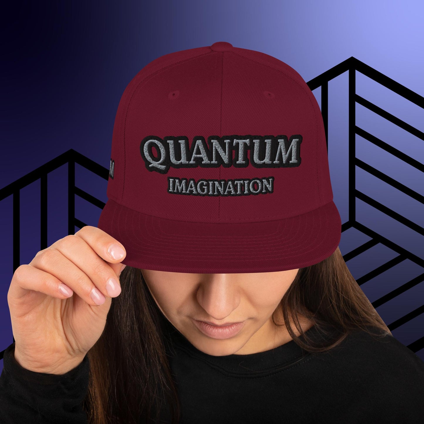 Quantum Imagination Snapback Hat