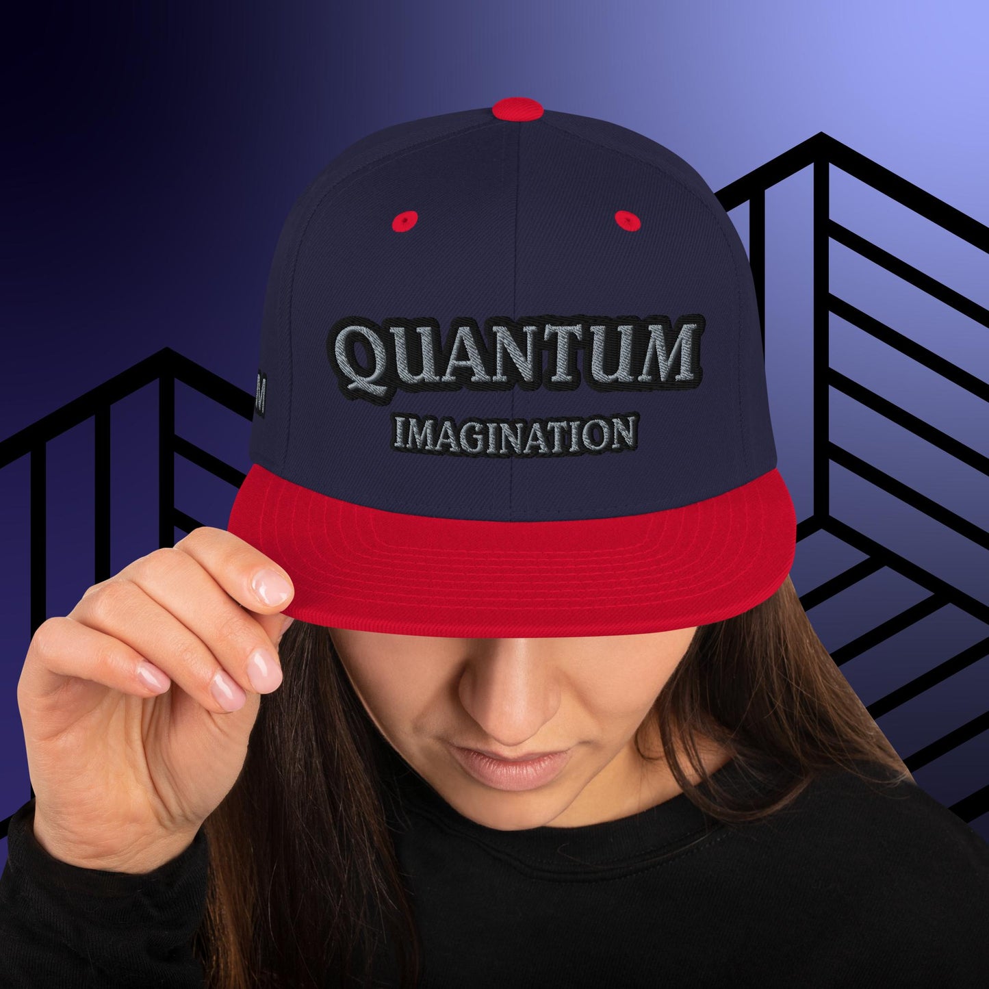 Quantum Imagination Snapback Hat