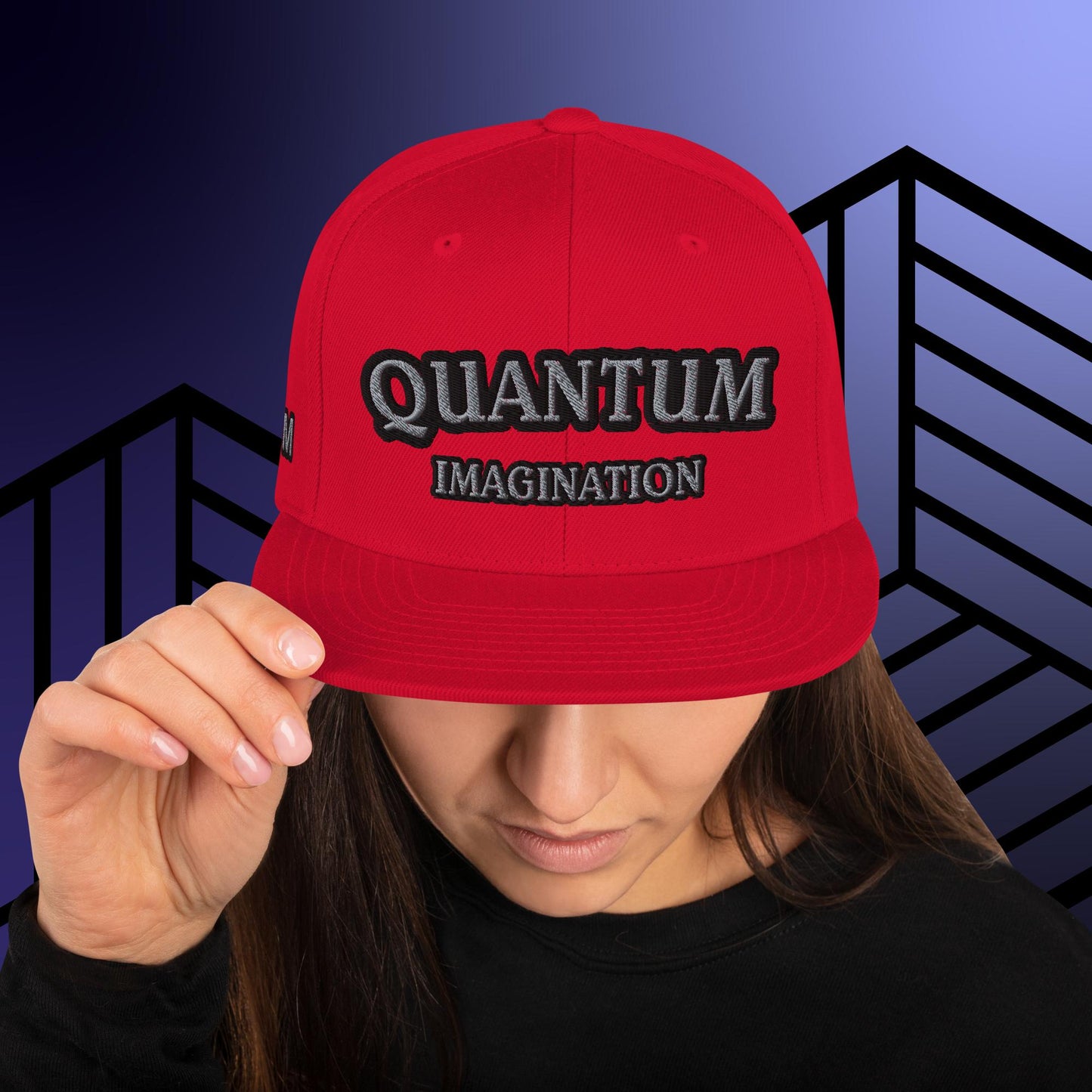 Quantum Imagination Snapback Hat