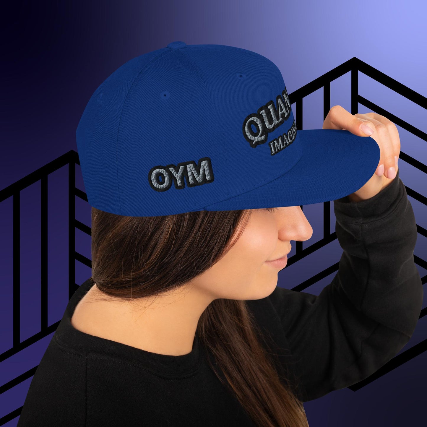Quantum Imagination Snapback Hat