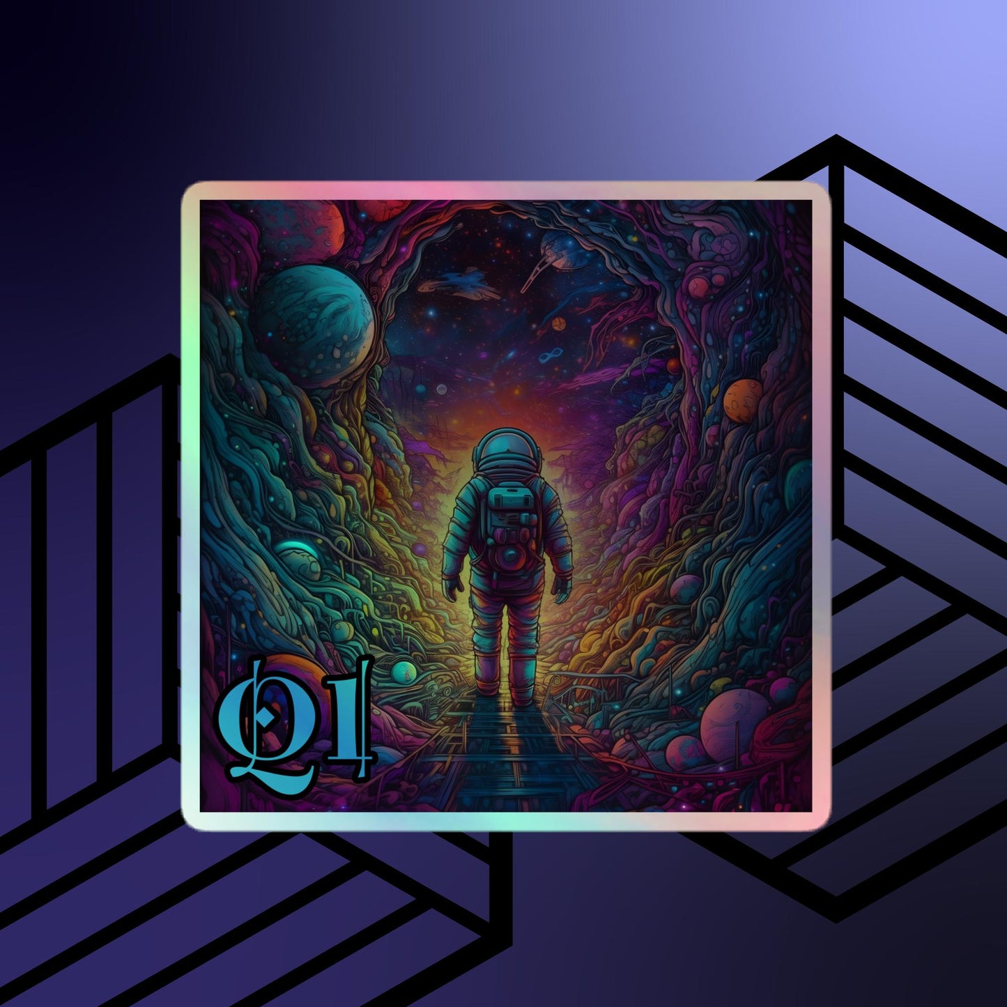 Dream Walker Holographic stickers