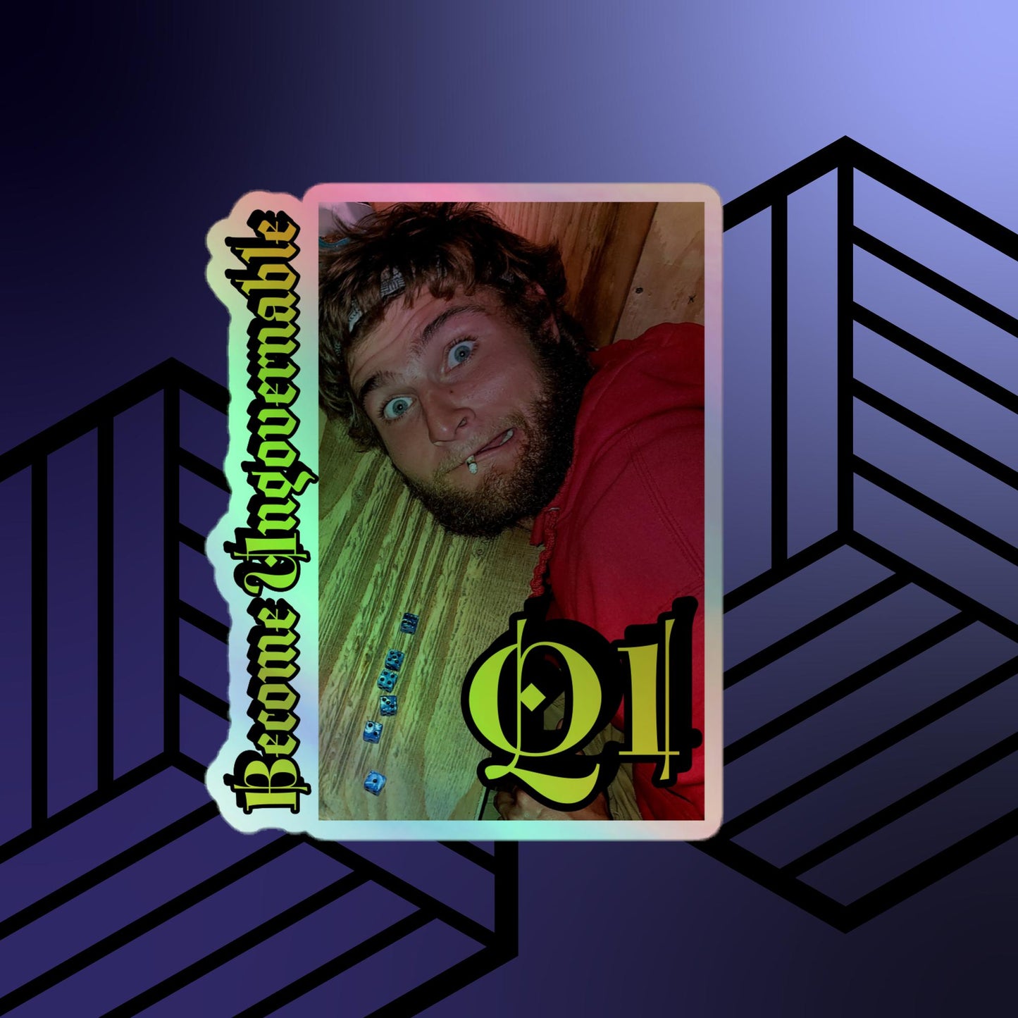 Become Ungovernable Holographic stickers