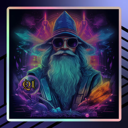 Synth-Wiz Holographic stickers