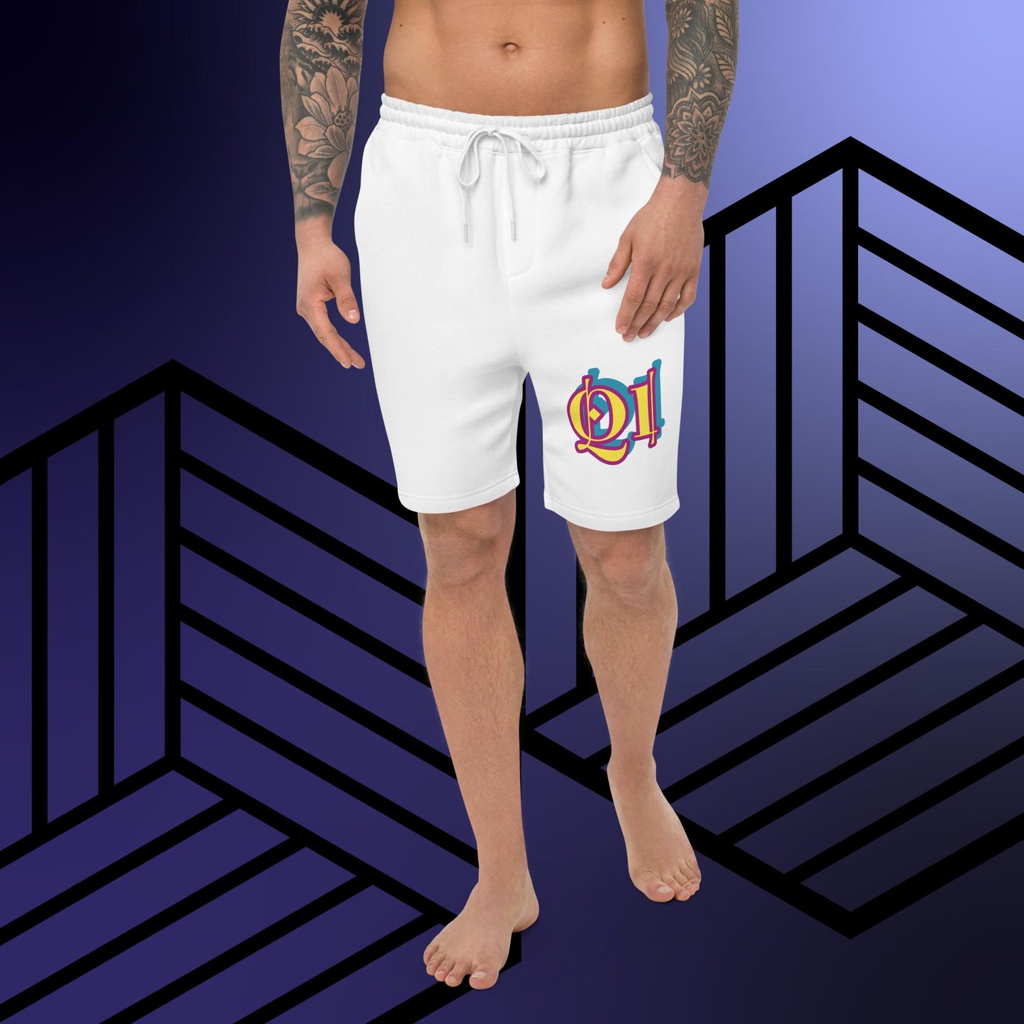 Quantum Imagination Men's fleece shorts