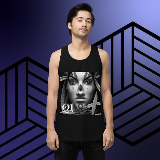 Canna Queen Men’s premium tank top