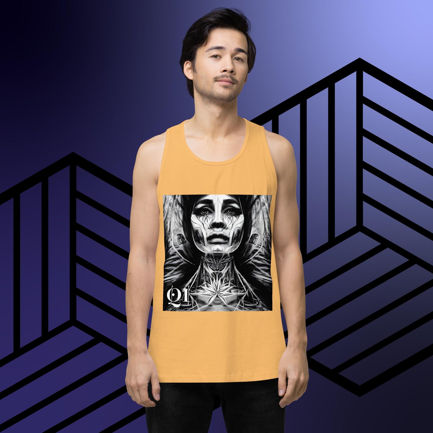 Queens Of Quantum Men’s premium tank top