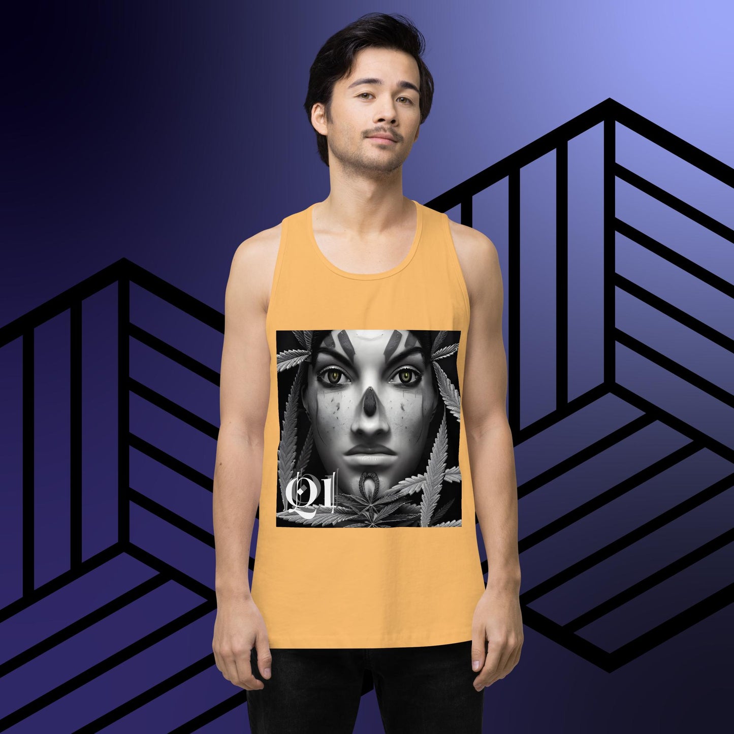 Canna Queen Men’s premium tank top