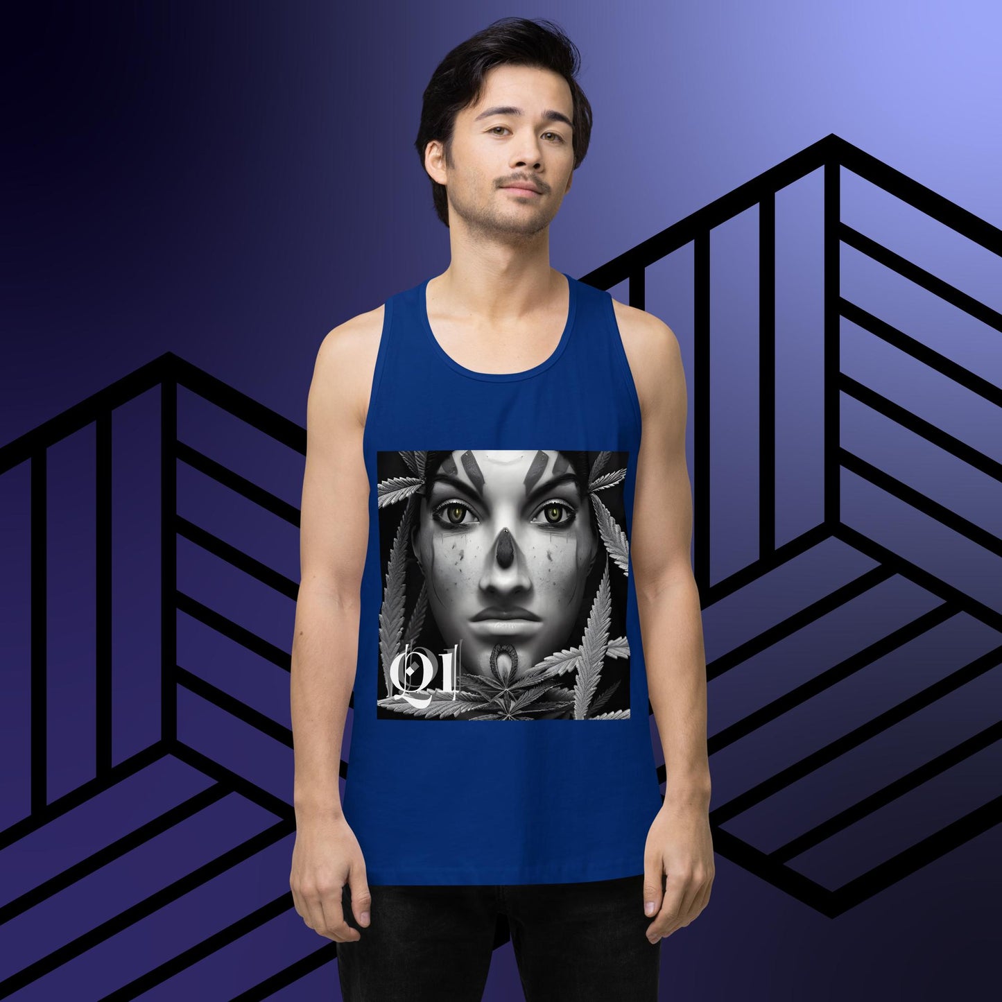 Canna Queen Men’s premium tank top