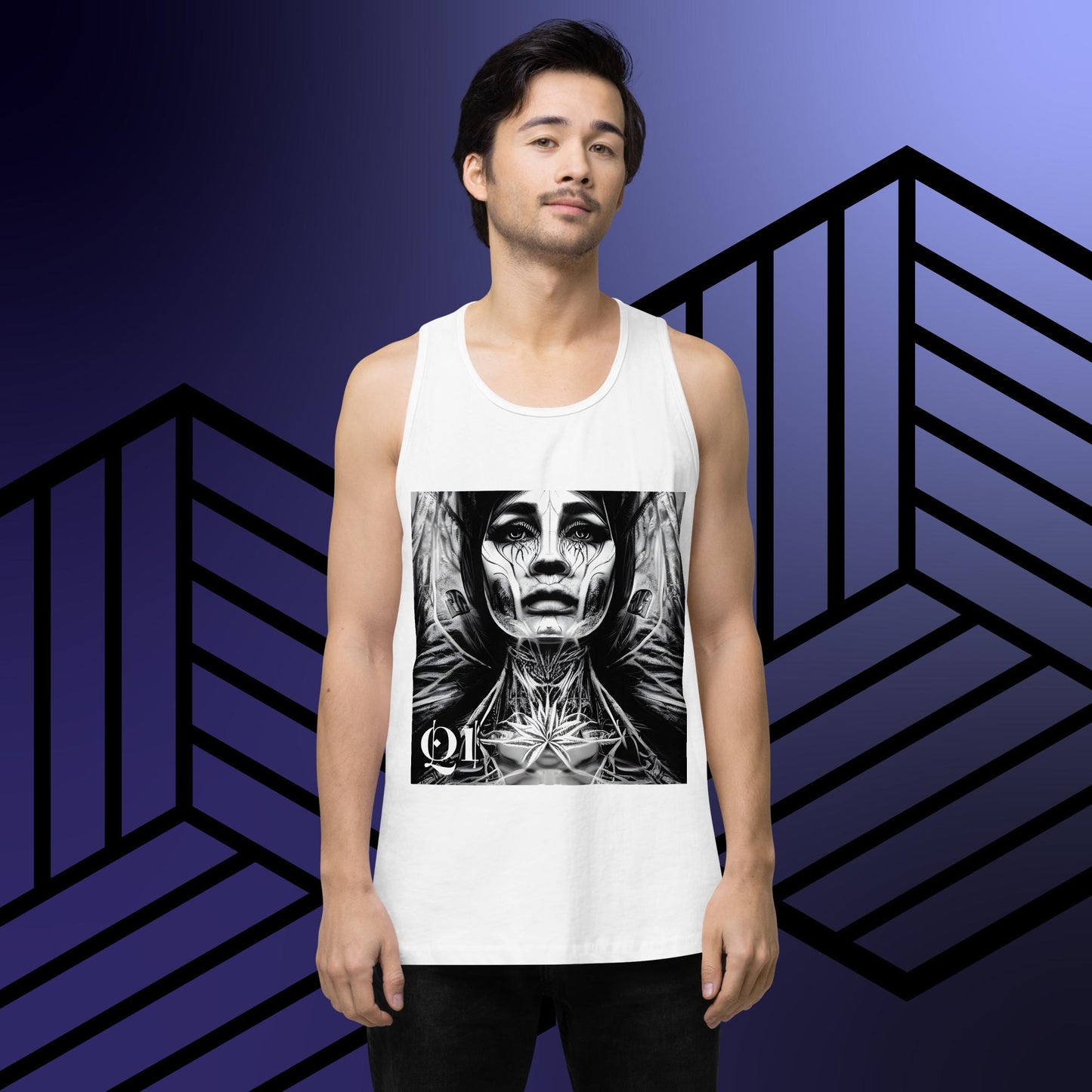 Queens Of Quantum Men’s premium tank top