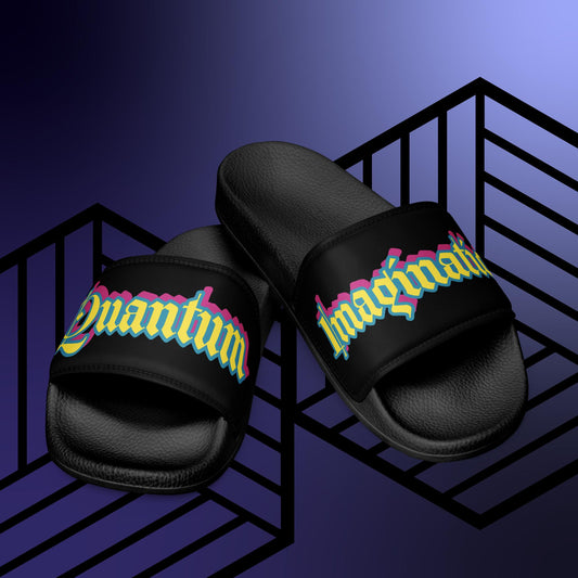 Retro Quantum Imagination Men’s slides