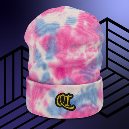 Quantum Imagination Tie-dye beanie