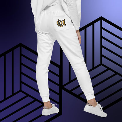 "Melted" Unisex fleece sweatpants
