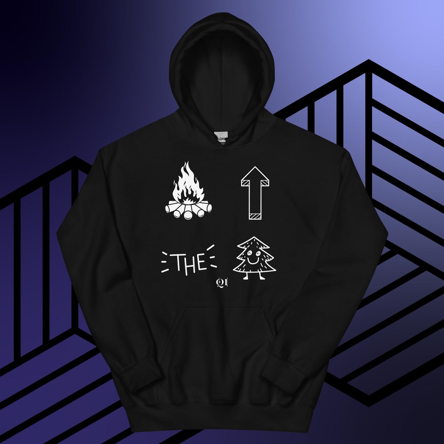 Fire Up The Tree (Style 2) Unisex Hoodie