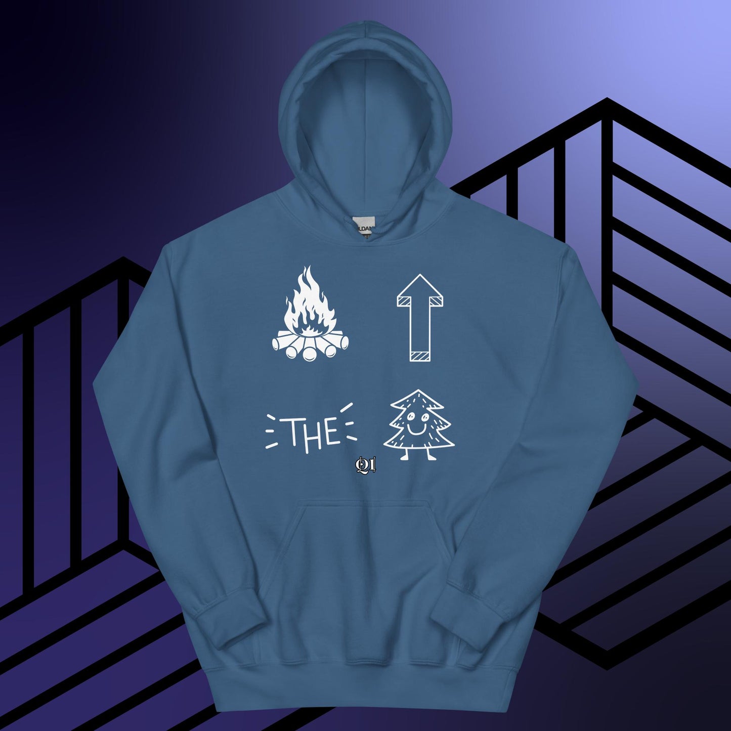 Fire Up The Tree (Style 2) Unisex Hoodie