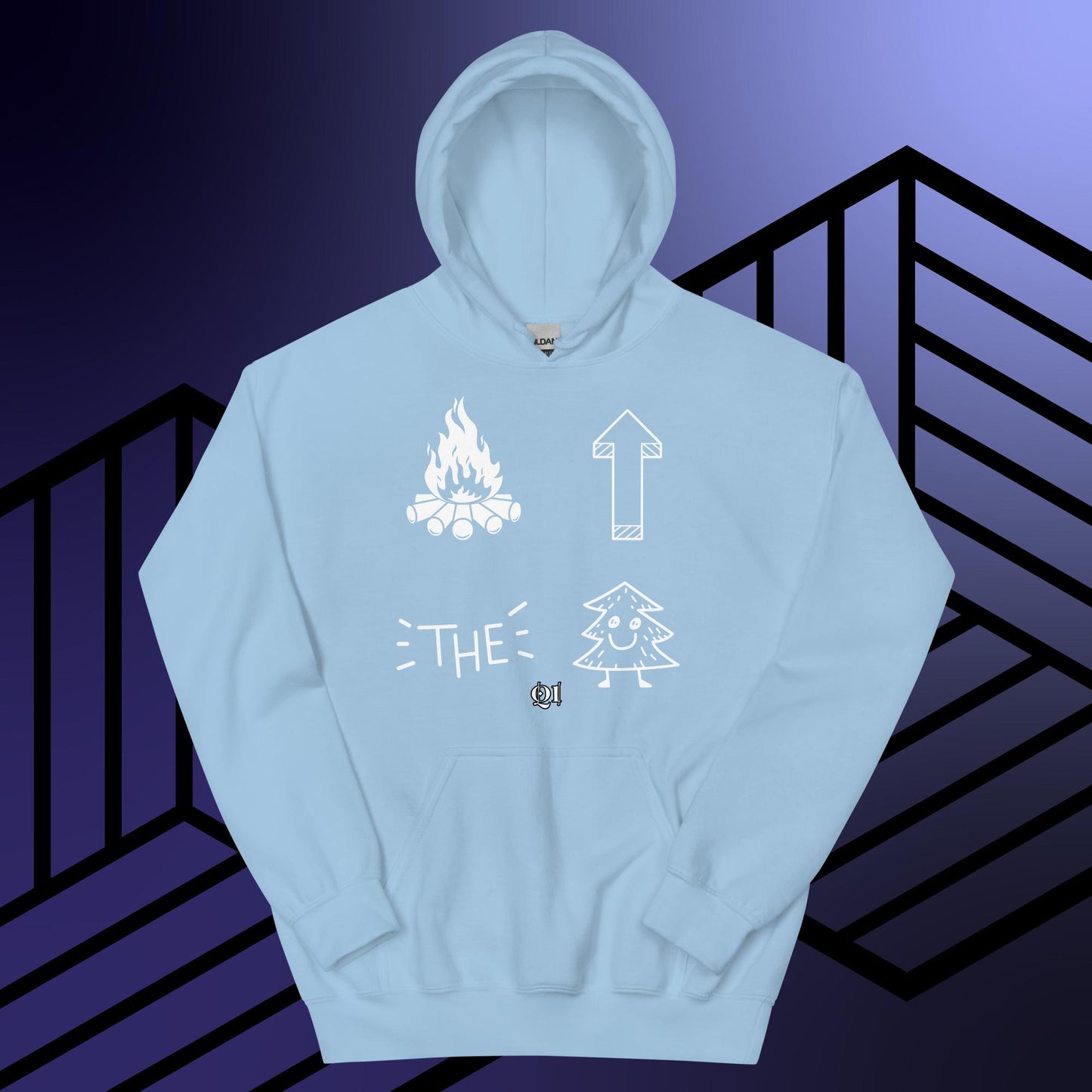 Fire Up The Tree (Style 2) Unisex Hoodie
