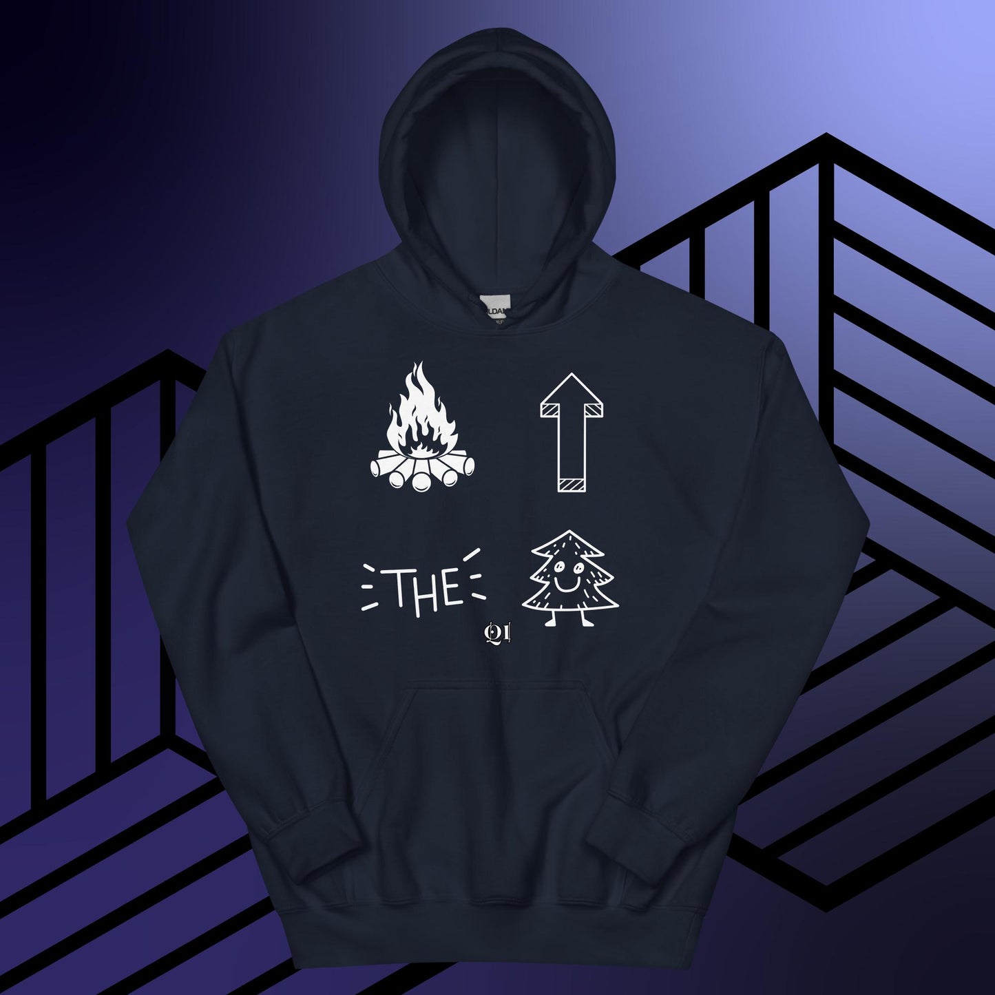 Fire Up The Tree (Style 2) Unisex Hoodie