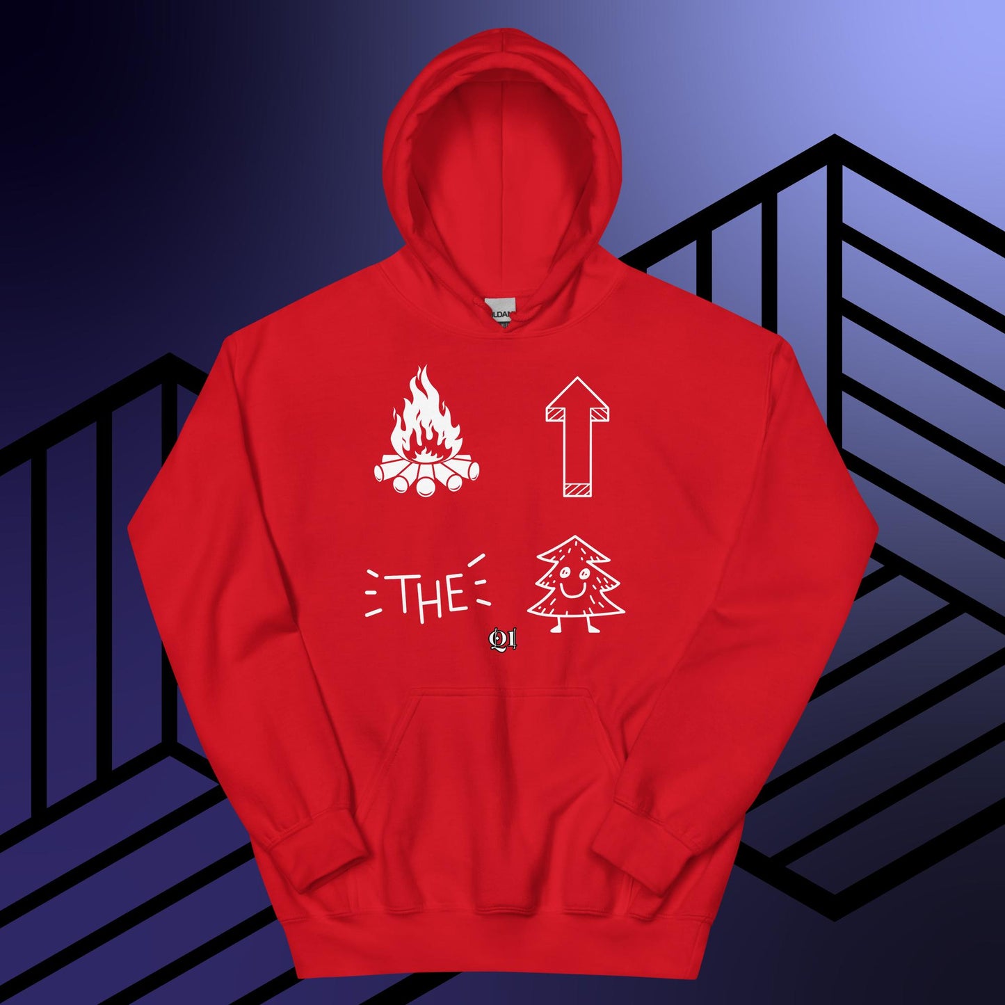 Fire Up The Tree (Style 2) Unisex Hoodie