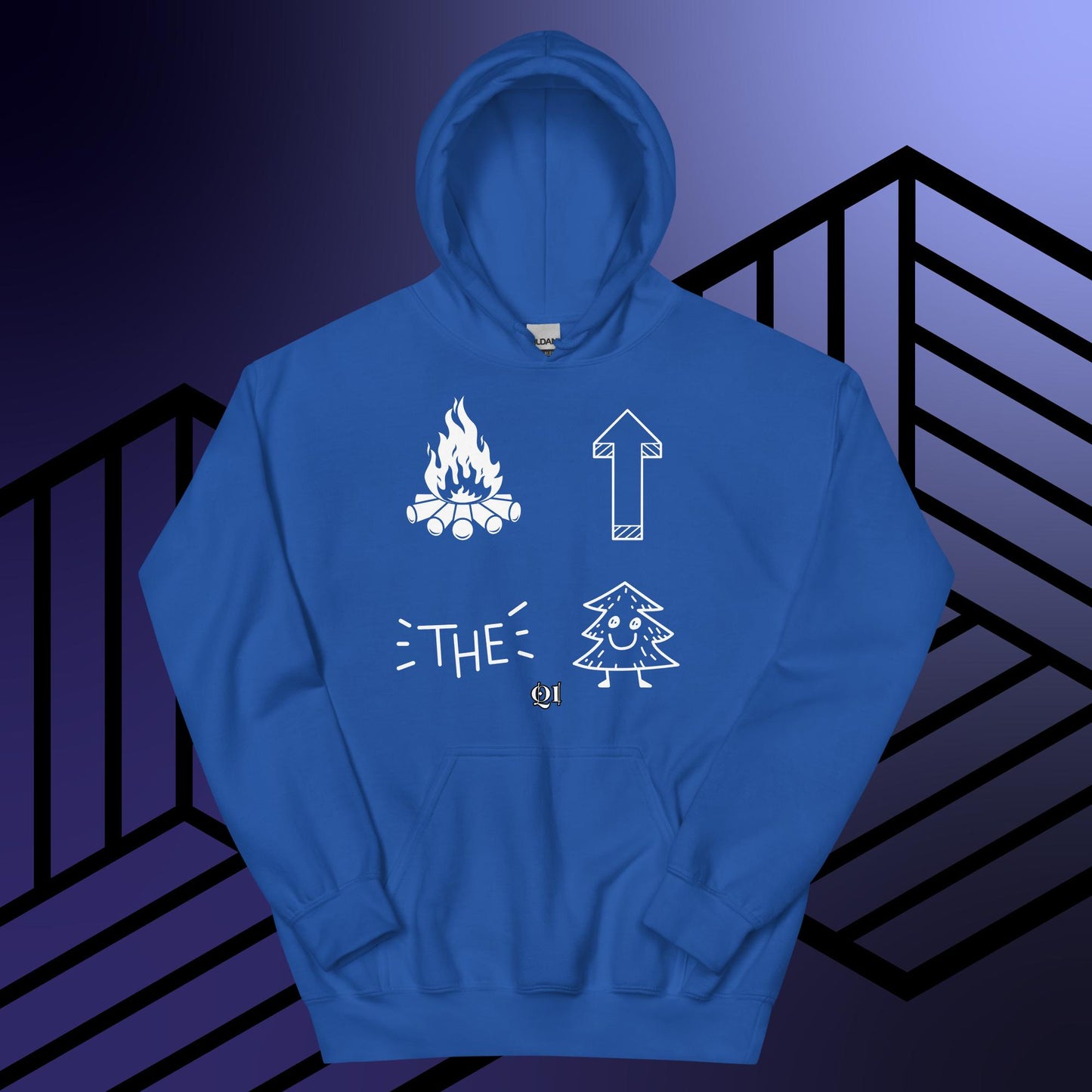 Fire Up The Tree (Style 2) Unisex Hoodie