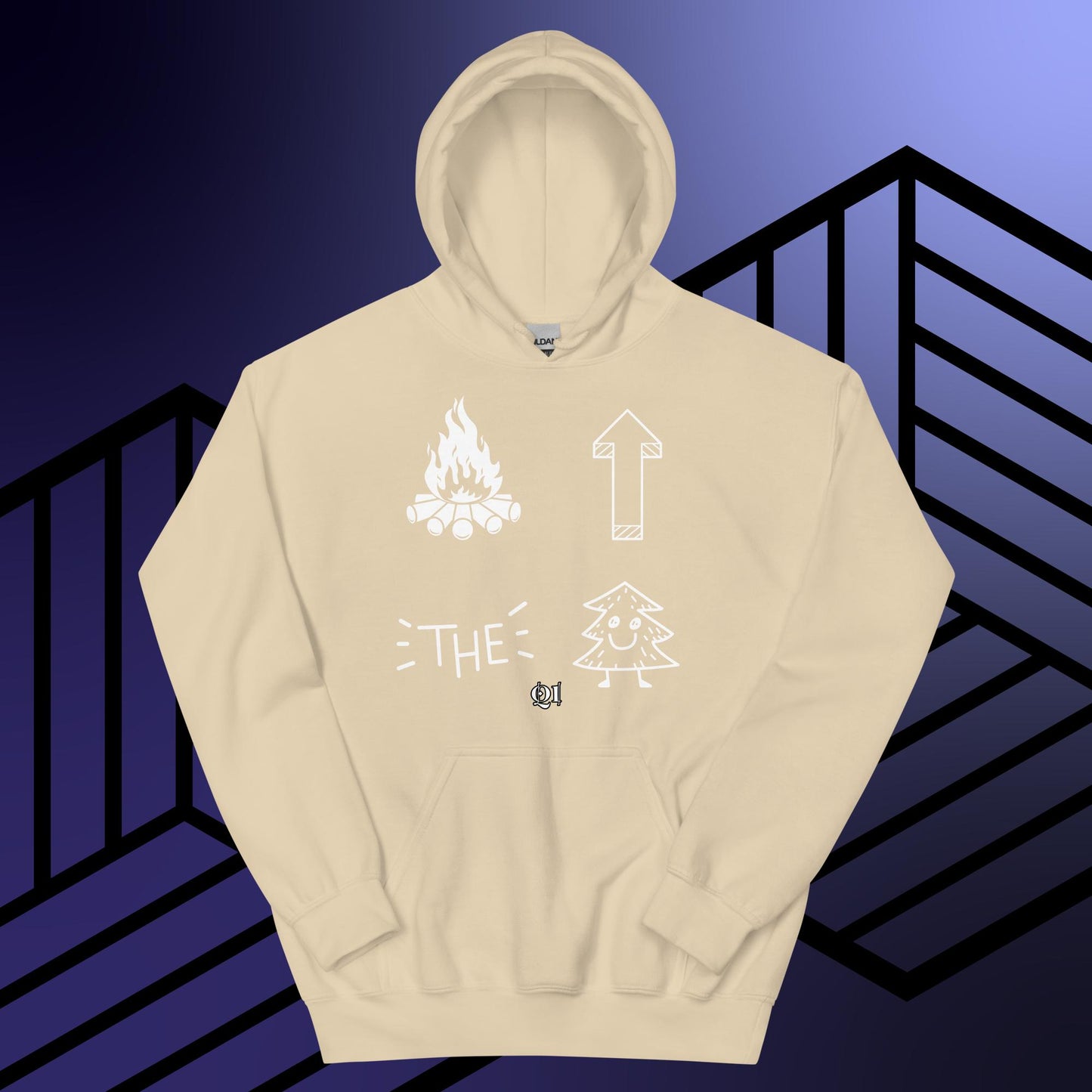 Fire Up The Tree (Style 2) Unisex Hoodie