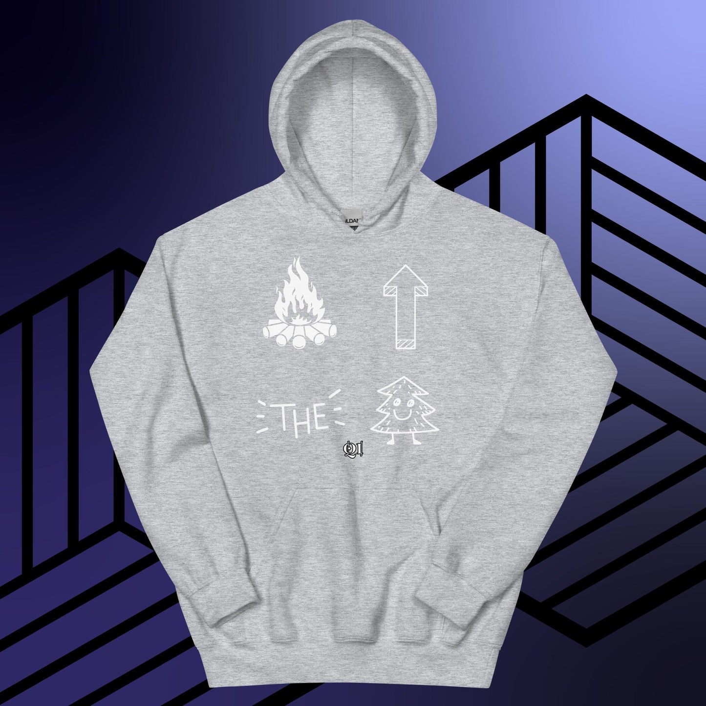 Fire Up The Tree (Style 2) Unisex Hoodie