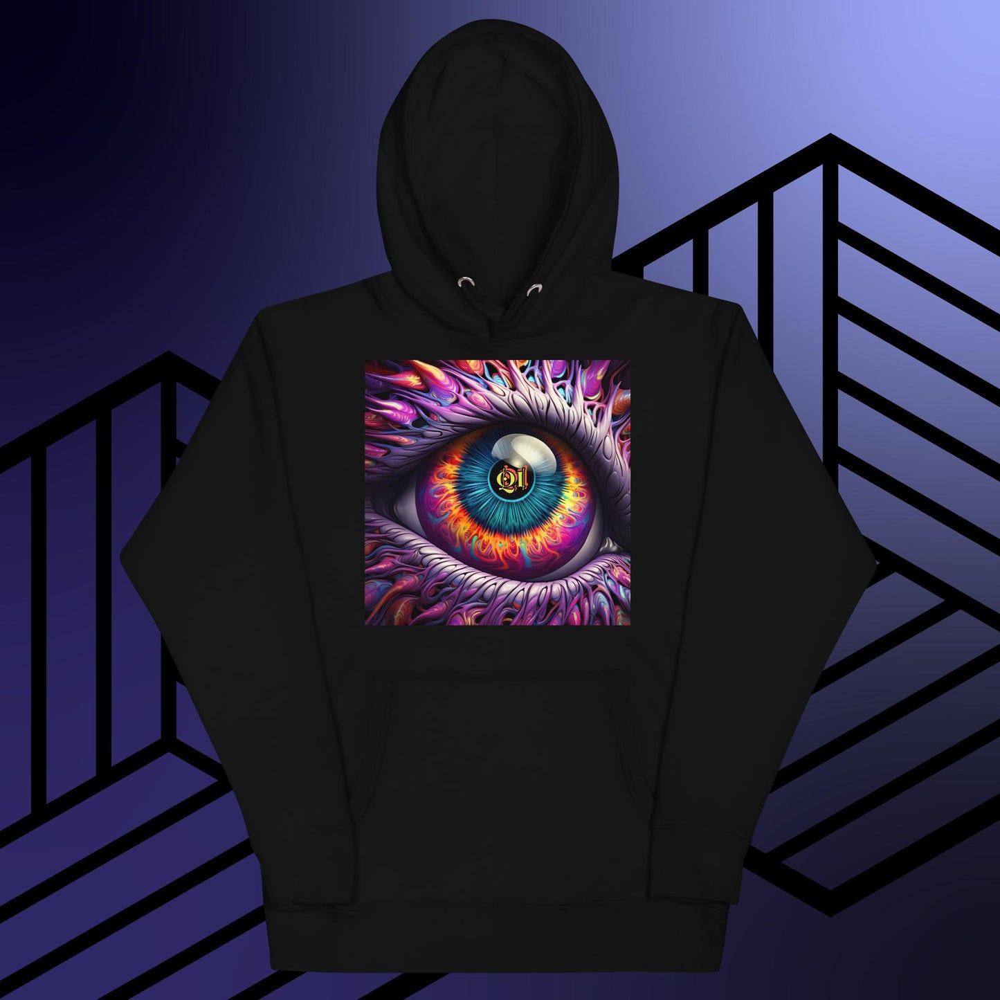 Fractal Vision Unisex Hoodie