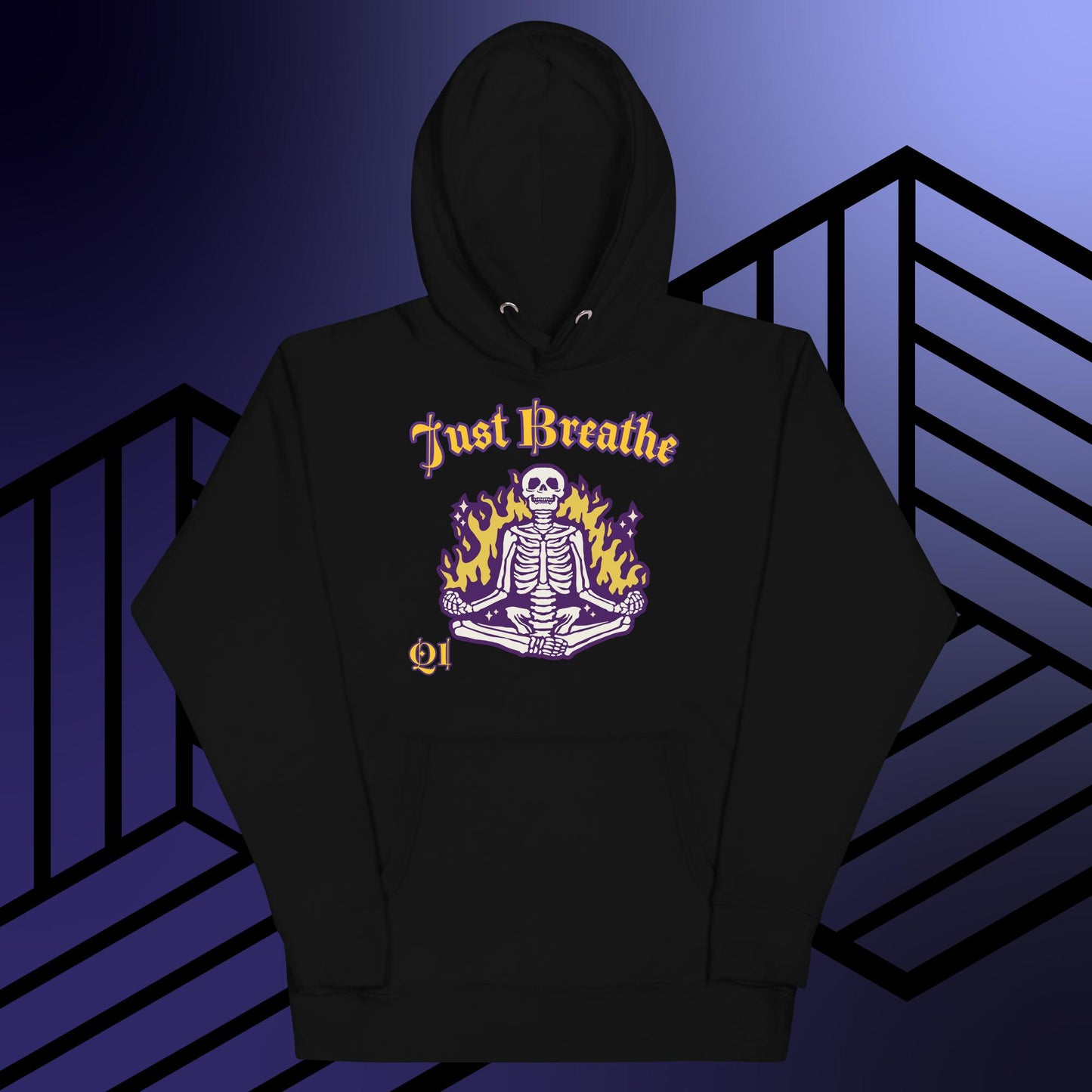 Just Breathe Unisex Hoodie