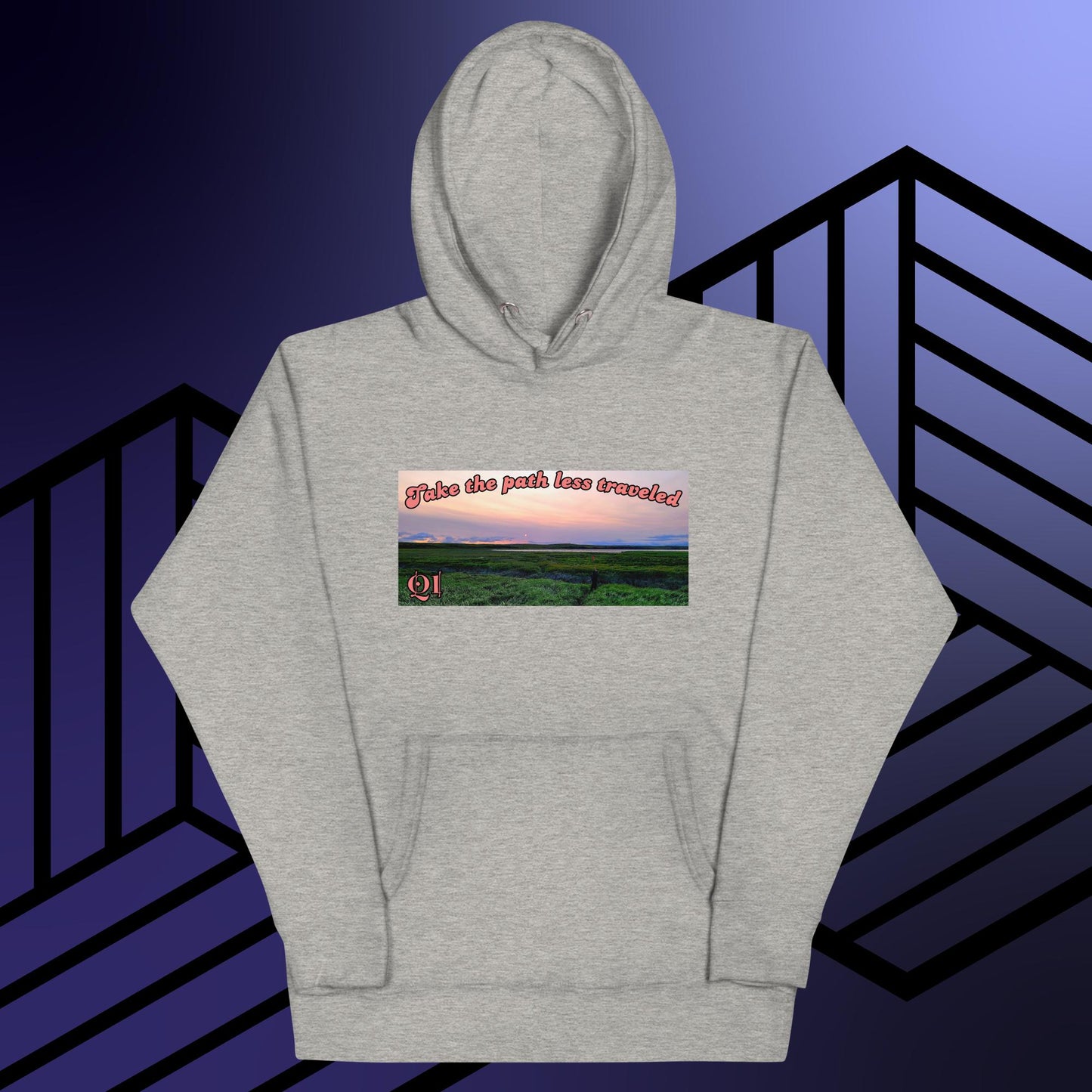 The Alaska Collection- The Path Less Traveled  Unisex Hoodie