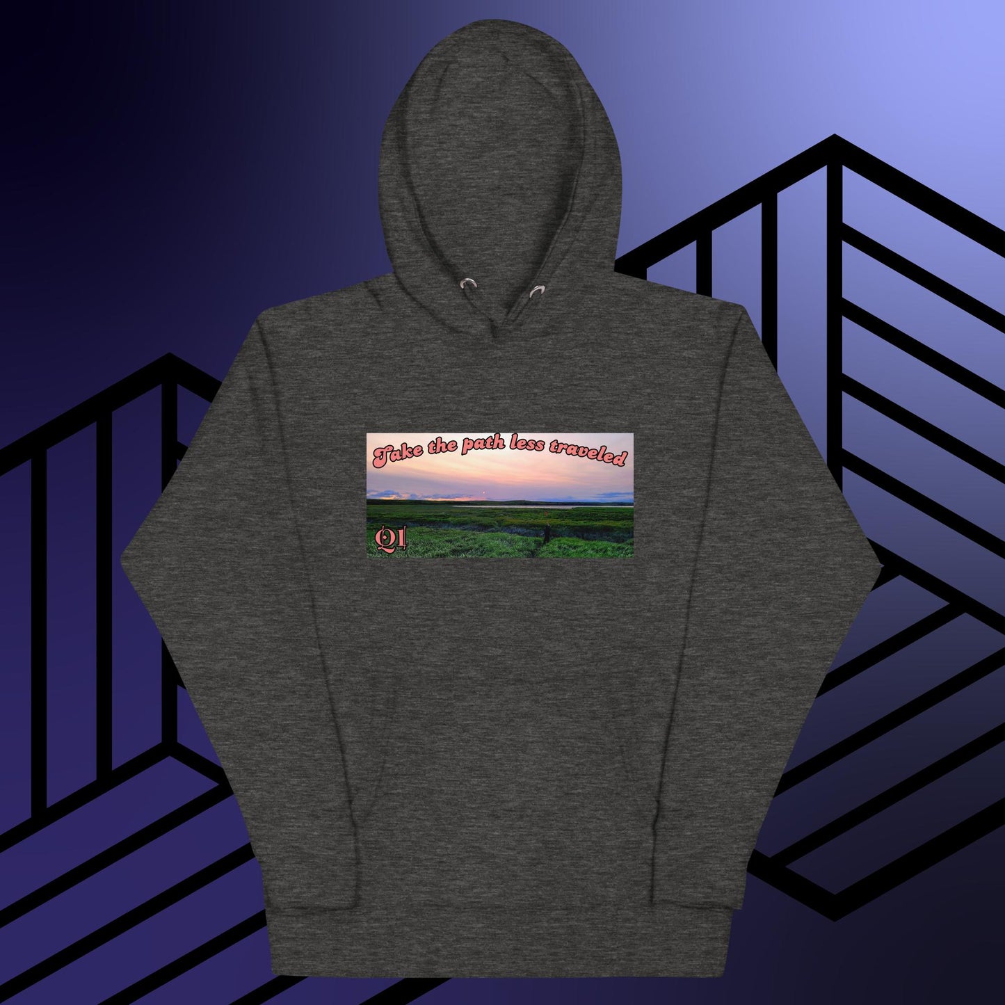 The Alaska Collection- The Path Less Traveled  Unisex Hoodie
