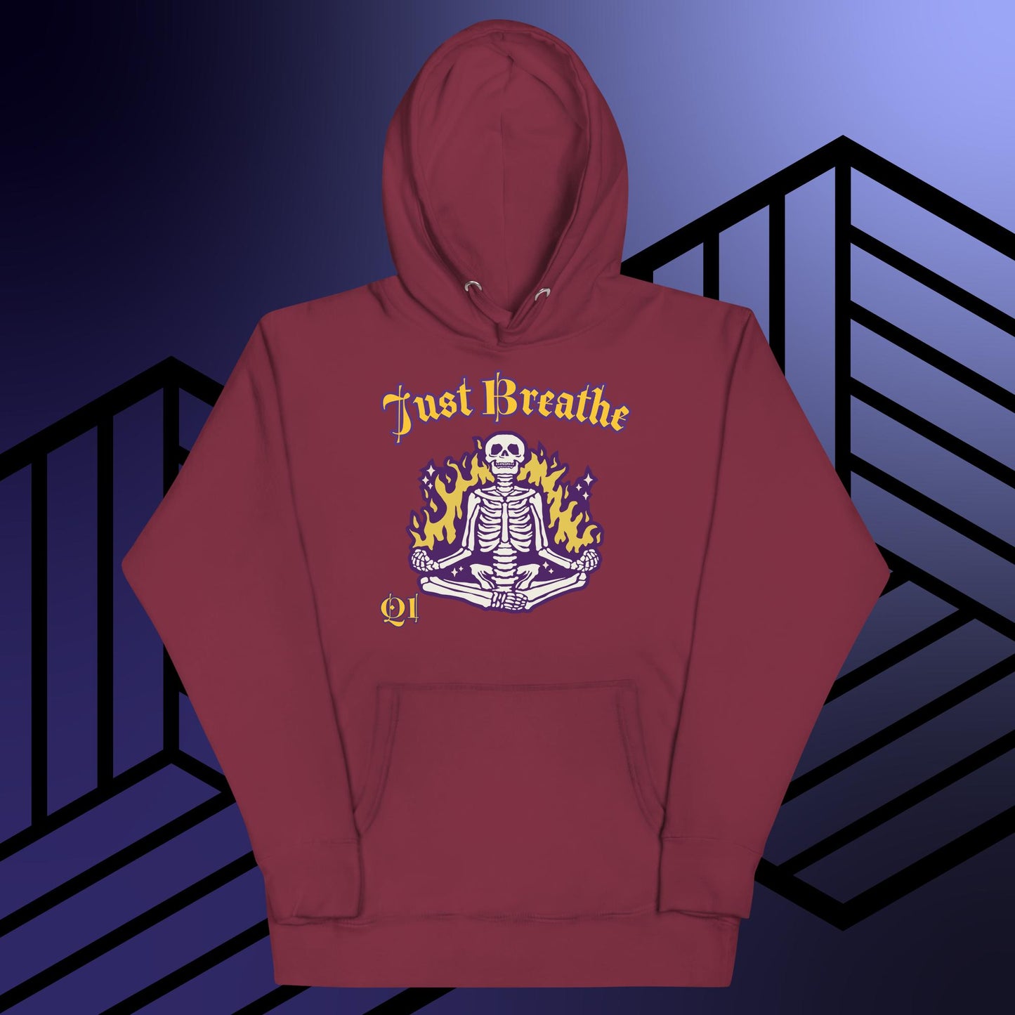 Just Breathe Unisex Hoodie