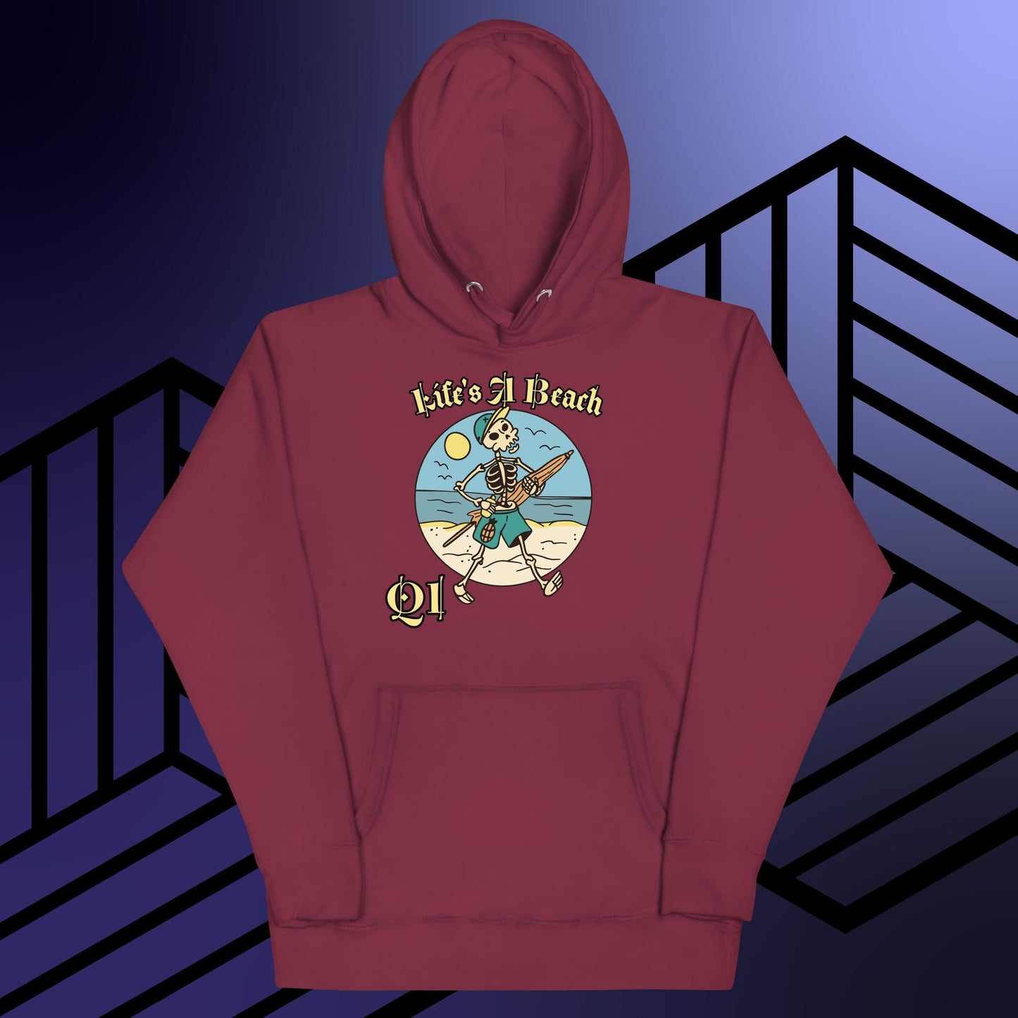 Beach Bum Unisex Hoodie