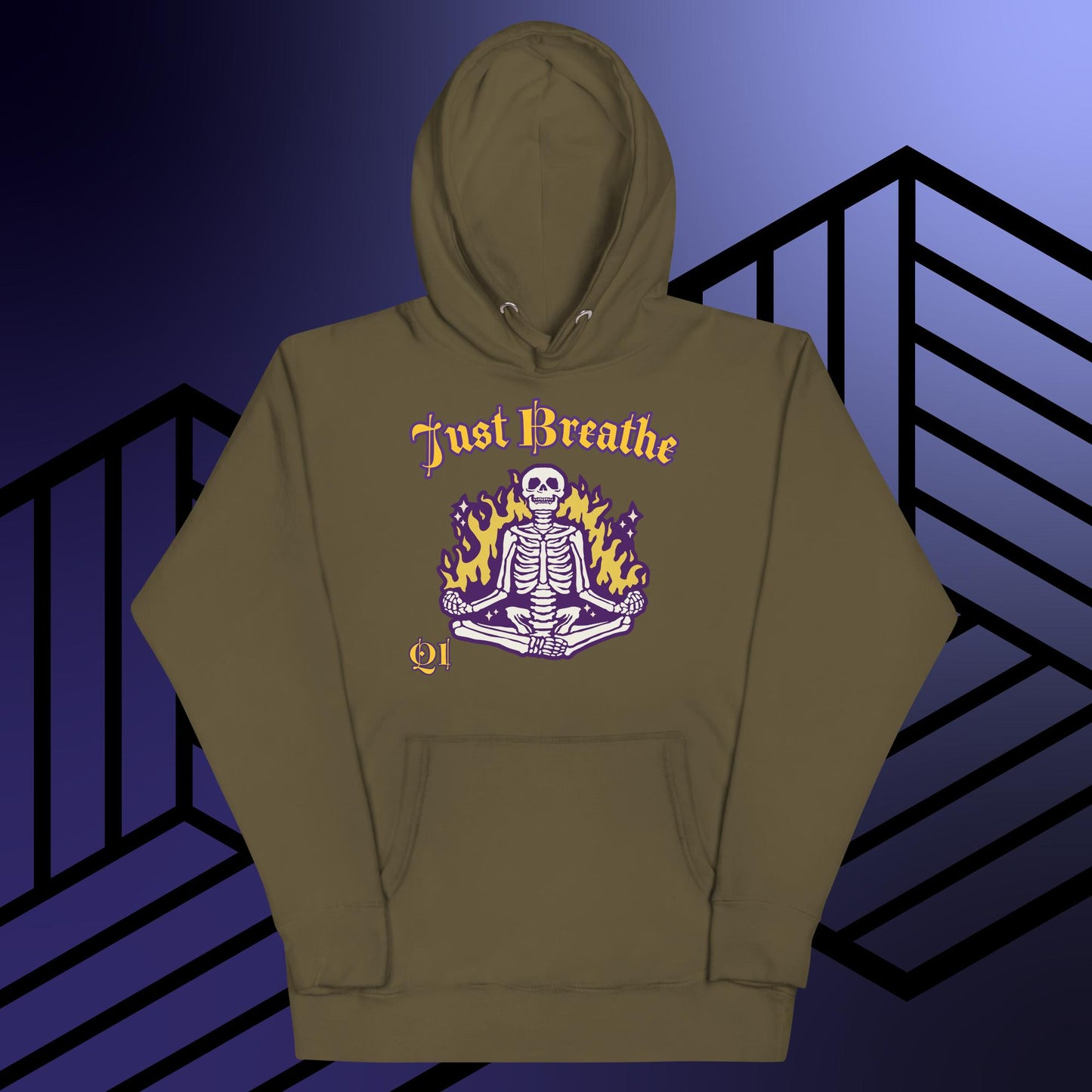 Just Breathe Unisex Hoodie