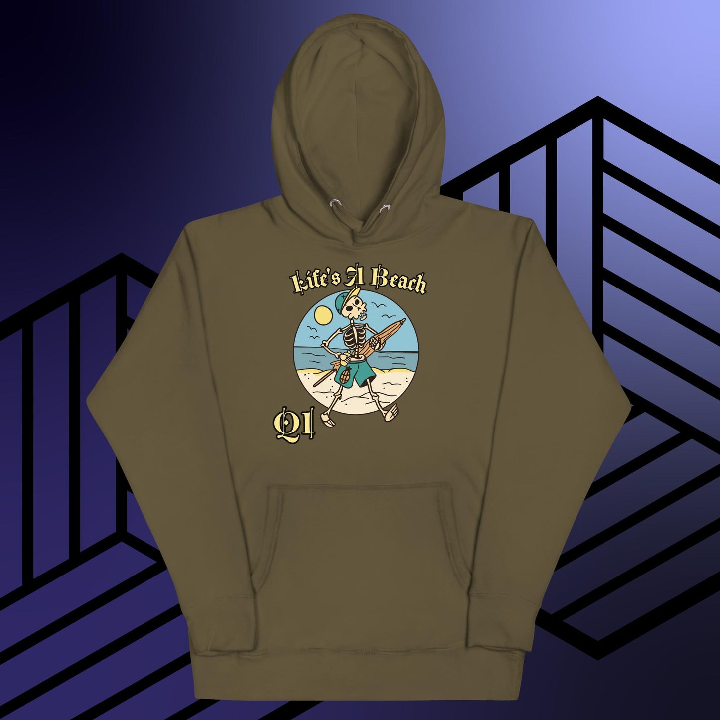 Beach Bum Unisex Hoodie