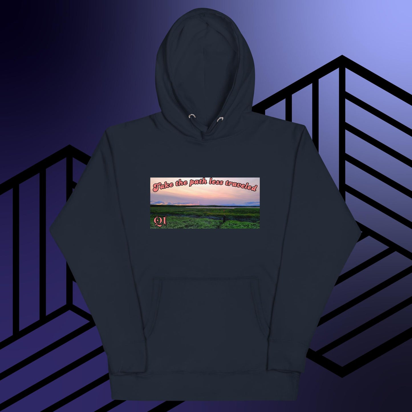 The Alaska Collection- The Path Less Traveled  Unisex Hoodie