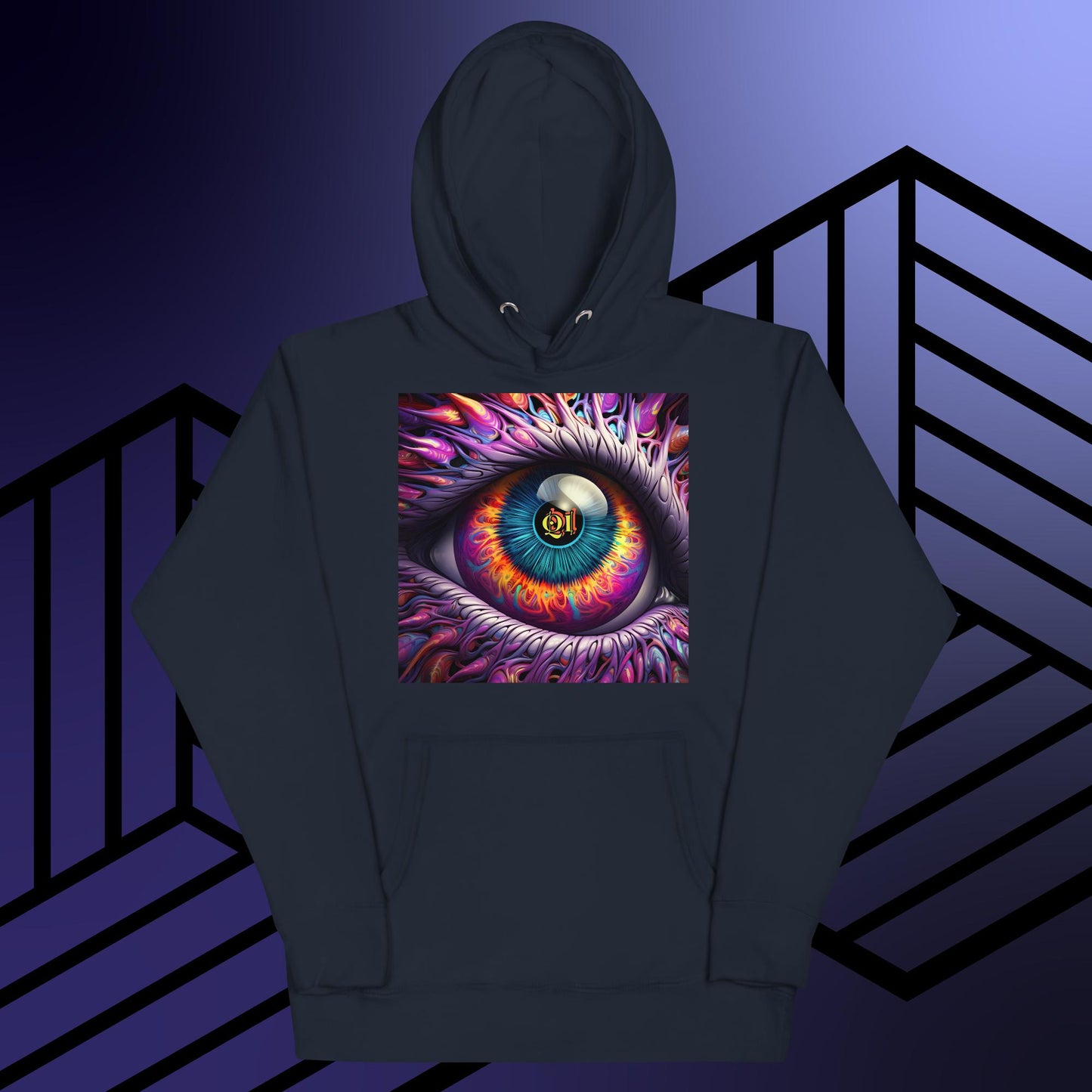 Fractal Vision Unisex Hoodie