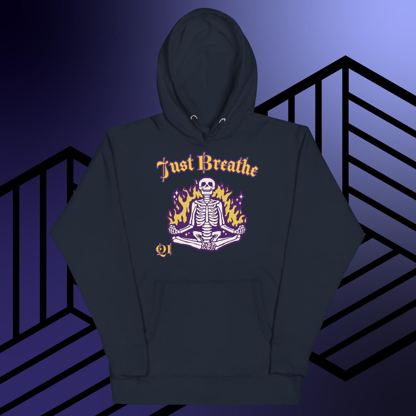 Just Breathe Unisex Hoodie