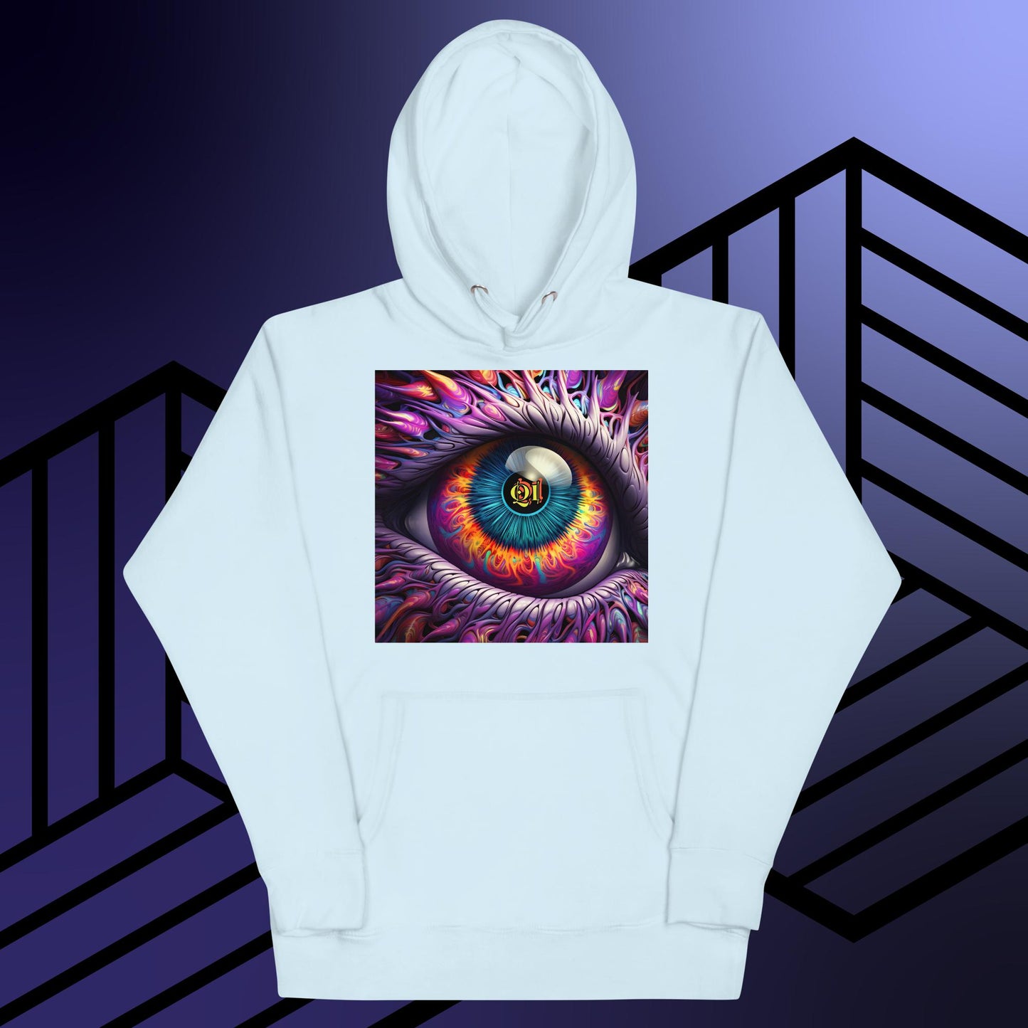 Fractal Vision Unisex Hoodie