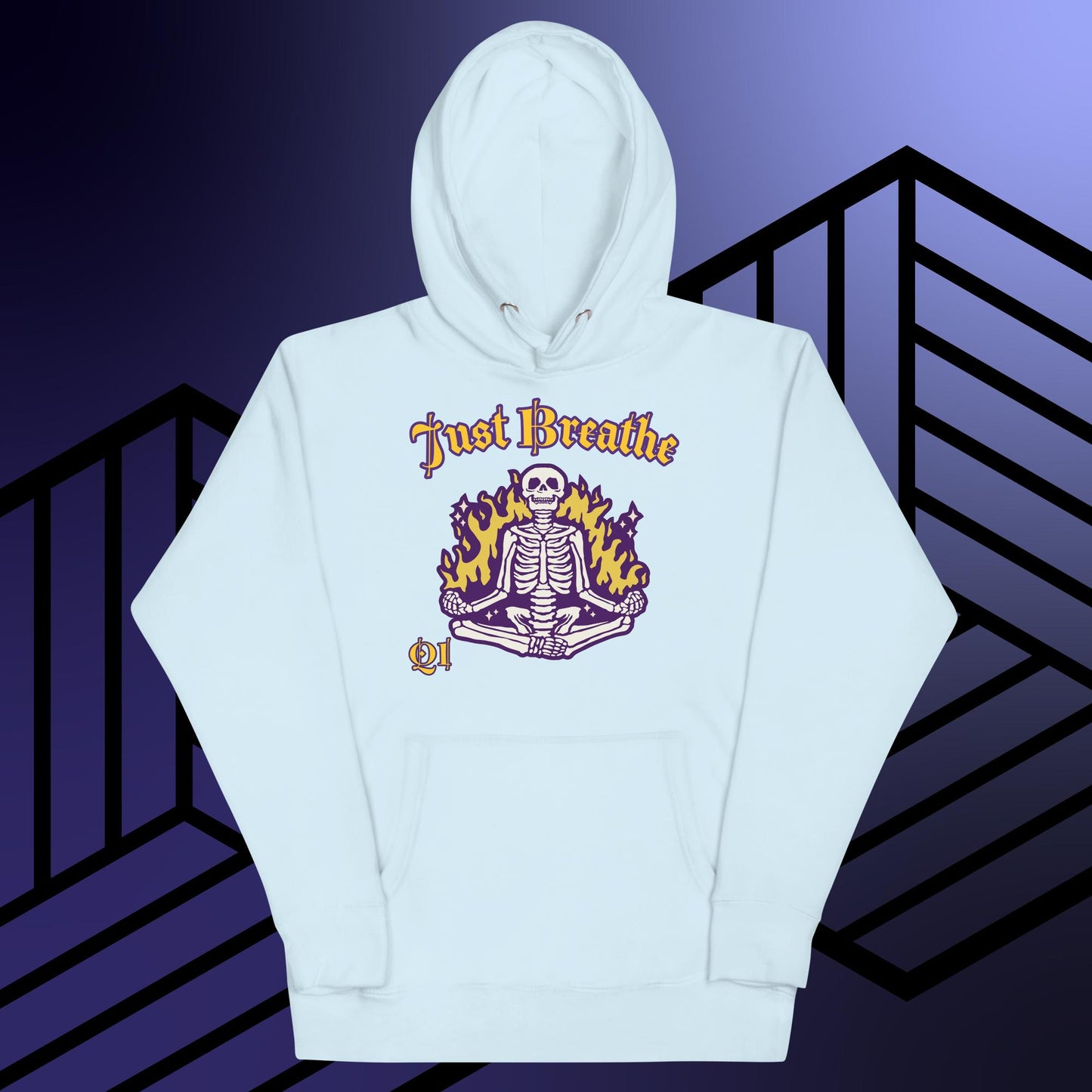 Just Breathe Unisex Hoodie