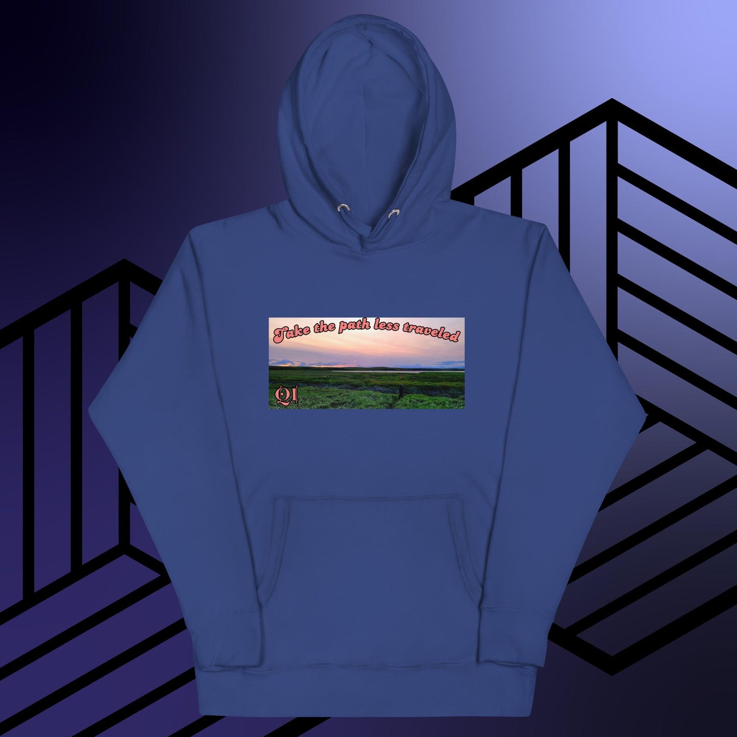 The Alaska Collection- The Path Less Traveled  Unisex Hoodie